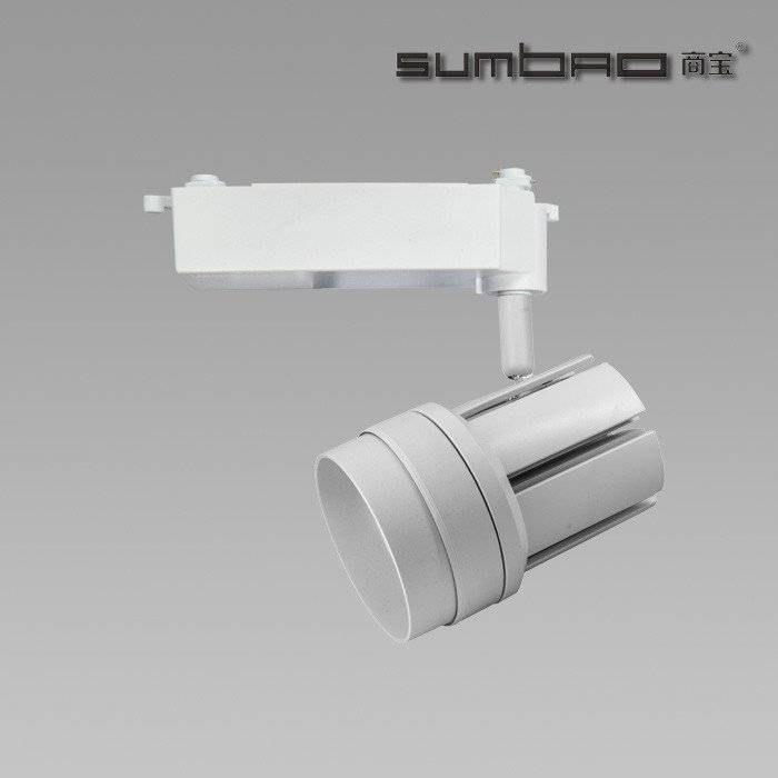 TK038 SUMBAO Lighting Dimmable Imported COB Chip Led 30W Track Light, High CRI Smart Appearance Track Lighting