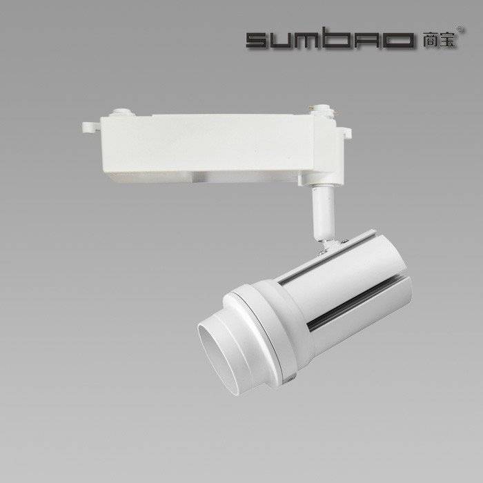 TK050 SUMBAO Lighting Dimmable Imported COB Chip Led 24W Track Light, High CRI Smart Appearance Showcase Track Lighting
