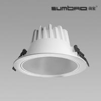 FL018 SUMBAO Lighting Imported COB Chip LED Downlight 24W for Ambient Lighting Application