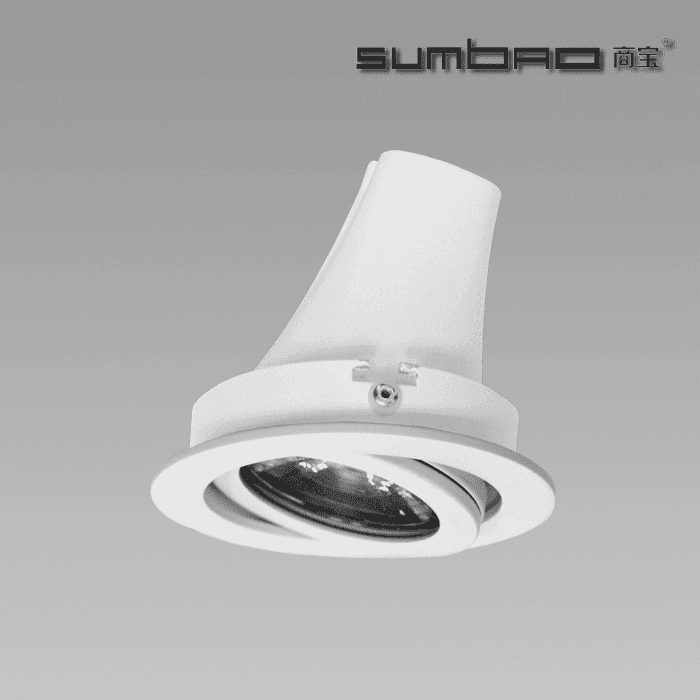 DW076 SUMBAO Professional  Round Trim 18W/24W Recessed Spotlights for High End Retail Shops, Residences Application