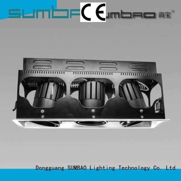 4 inch recessed lighting dw0661 cob OEM LED Recessed Spotlight SUMBAO