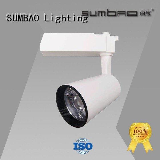 SUMBAO Brand quality Imported COB chip Dumb white LED Track Spotlight