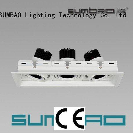 Wholesale 4000K Shopping center LED Recessed Spotlight SUMBAO Brand