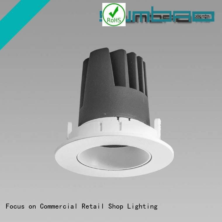 SUMBAO Dumb white 6w LED Recessed Spotlight dw0301 multihead