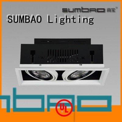4 inch recessed lighting 465x155mm Specification grade AL LED Recessed Spotlight SUMBAO Warranty