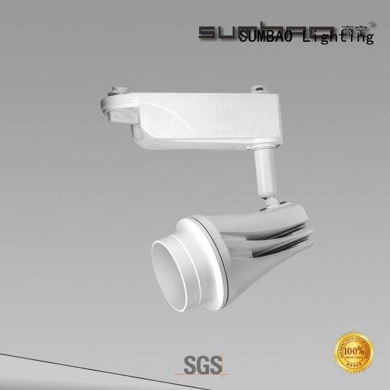 Custom LED Track Spotlight Imported COB chip Specification grade AL 60° SUMBAO